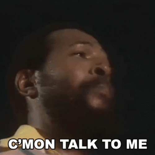 Marvin Gaye Talk To Me GIF