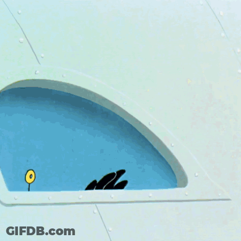 Marvin The Martian Stands In Front Of A Sign That Says Surrender Or Be Blown Into 17,000,000 Micro-Cells GIF