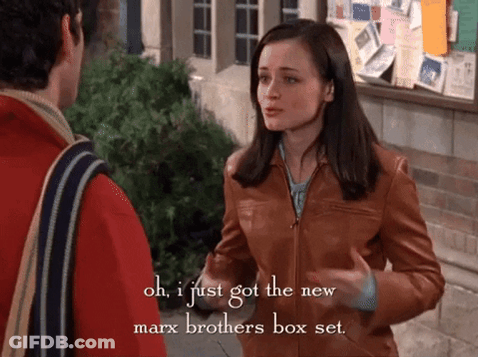 Marx Brothers Alexis Bledel GIF