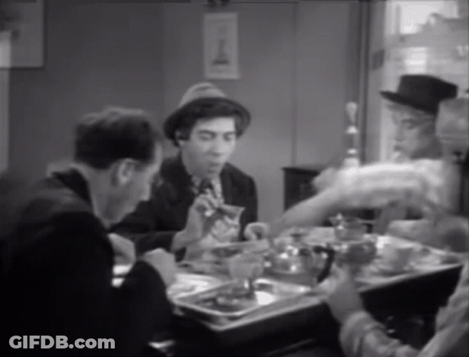 Marx Brothers Eating GIF