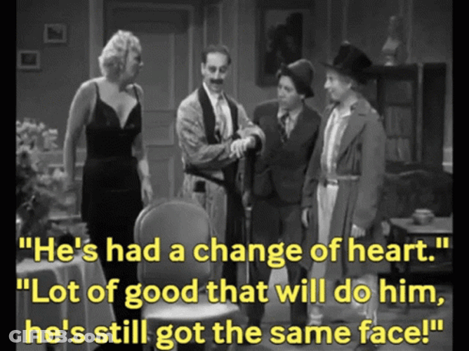 Marx Brothers Groucho Insulted GIF