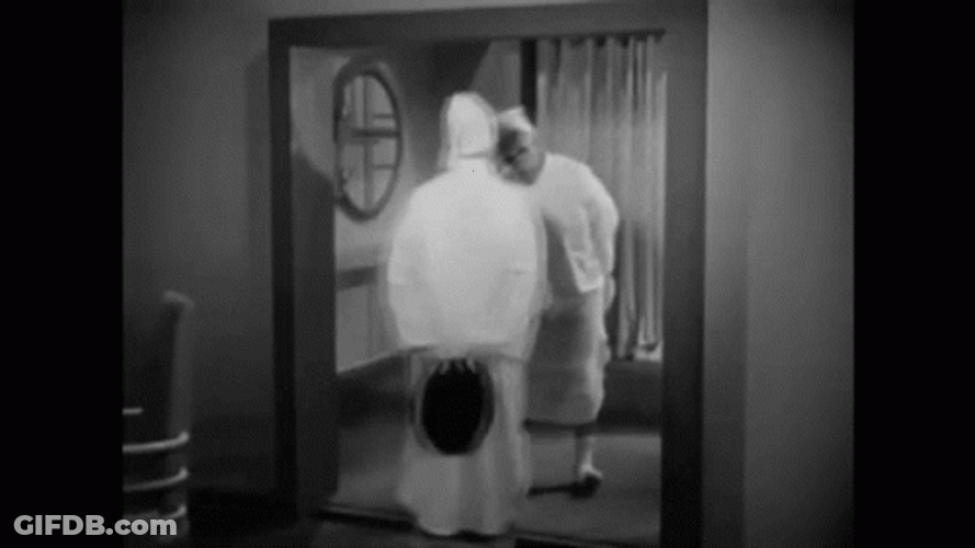 Marx Brothers Groucho Mirror Switch GIF