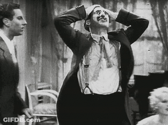 Marx Brothers Groucho Tragic Despair GIF