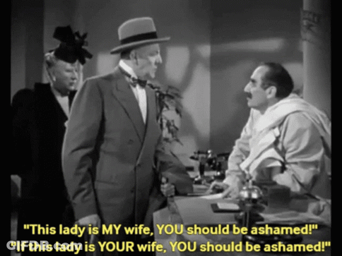Marx Brothers Gummo Wife GIF
