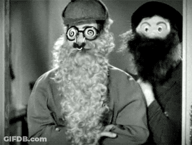 Marx Brothers Harpo Chico Smile GIF
