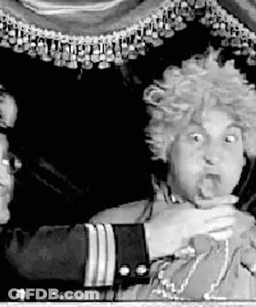 Marx Brothers Harpo Hand Choke GIF