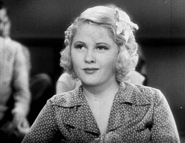 Mary Carlisle Flirting Look GIF