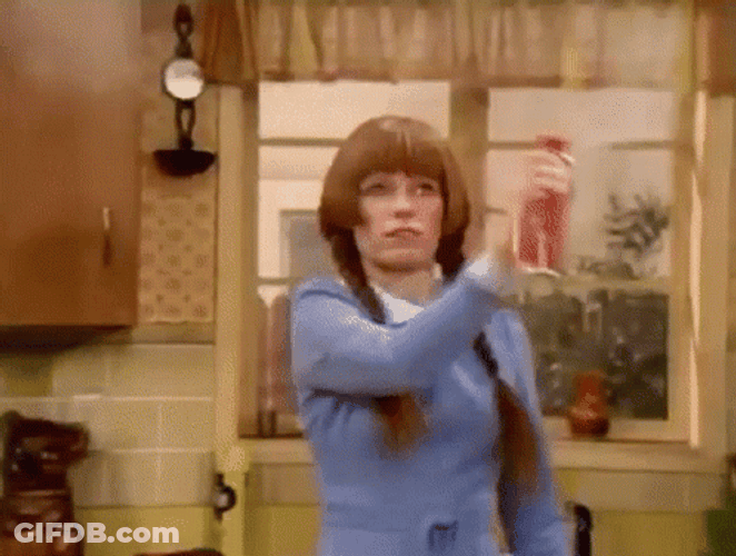 Mary Hartman Spray Bottle GIF