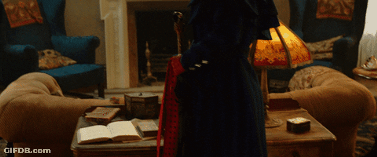 Mary Poppins Catch Dusty GIF