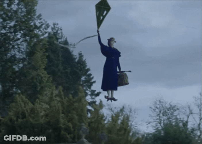 Mary Poppins Has Landed GIF