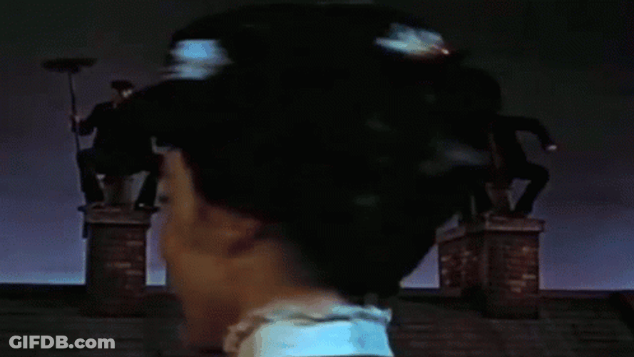 Mary Poppins Head Spinning GIF