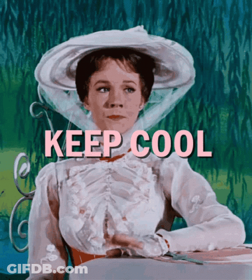 Mary Poppins Keep Cool GIF