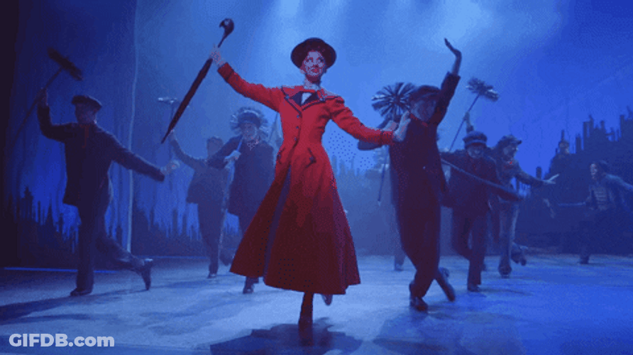 Mary Poppins West End Theatre GIF