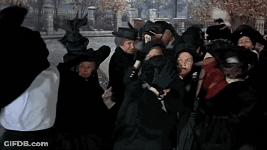 Mary Poppins Windy GIF
