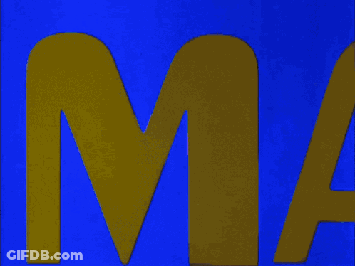 Mary Tyler Moore Multicolored Letters GIF
