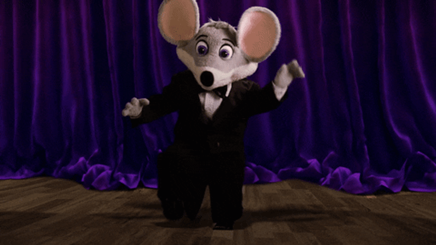 Mascot Biggie Cheese Dancing GIF