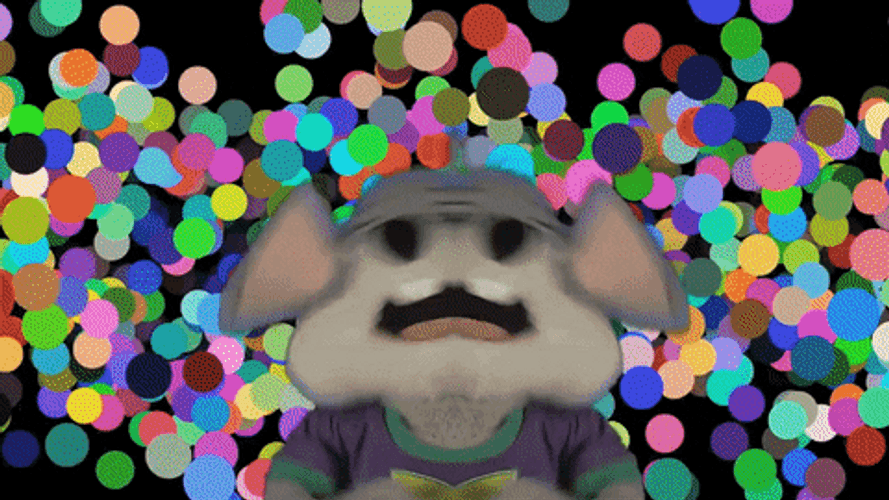 Mascot Biggie Cheese Mirror GIF
