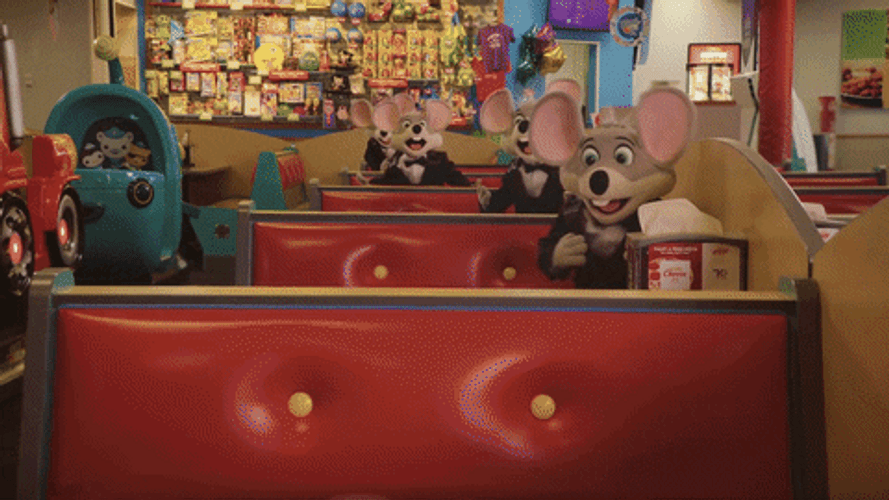 Mascot Biggie Cheese Shout GIF