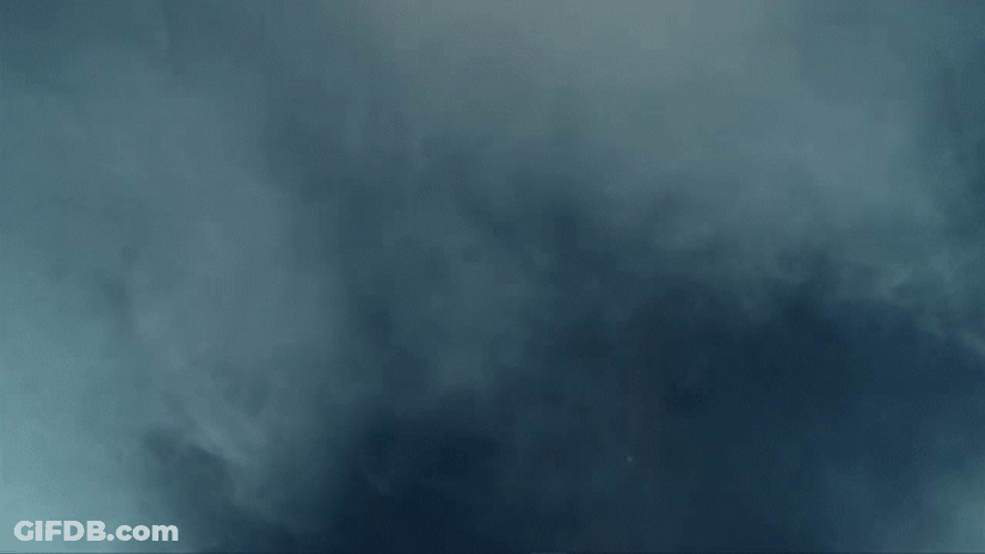 Mascot Costume Walks From The Mist GIF