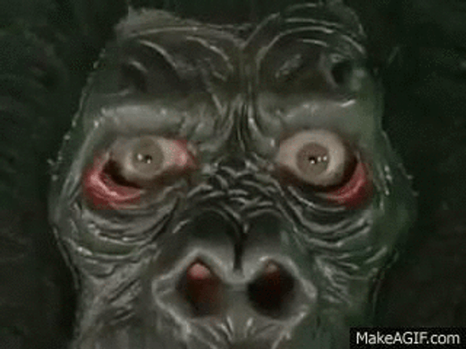 Mascot Gorilla Talking GIF