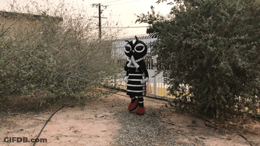 Mascot Mosquito Worried GIF