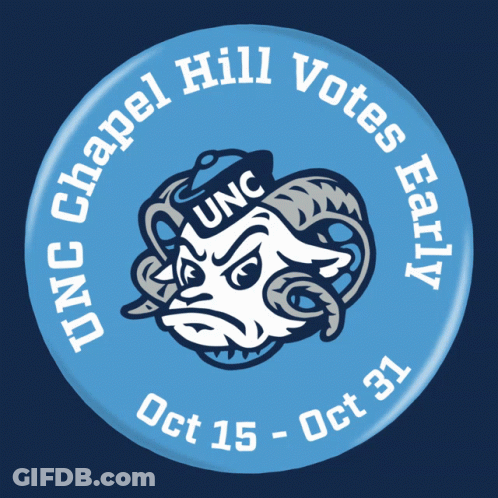 Mascot Saying That's The Rightshade Of Blue GIF