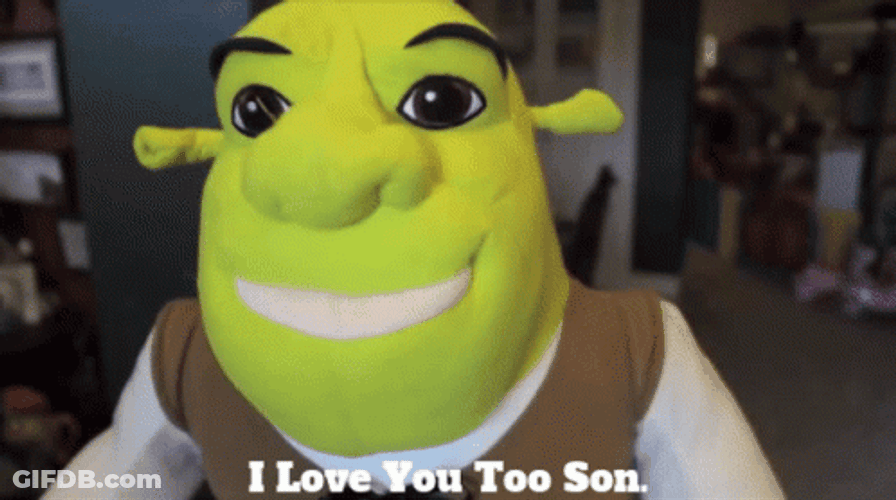Mascot Shrek Is Love GIF