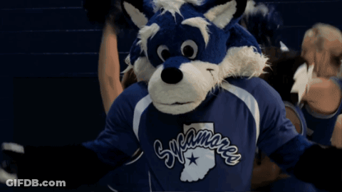 Mascot Wearing Speedwack Shirt GIF