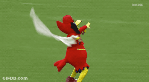 Mascot With Bet365 Logo GIF