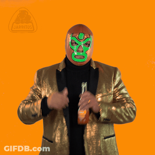 Mask Man Awesome Job GIF