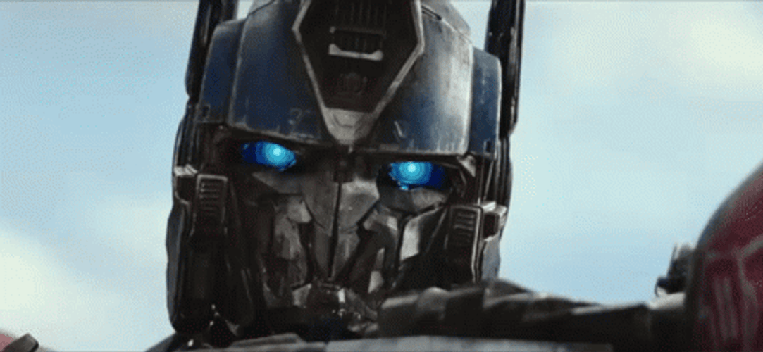Mask On Optimus Prime Transformers Rise Of The Beasts GIF