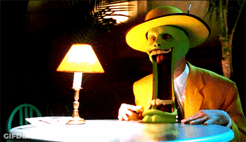 Mask Tongue Out GIF