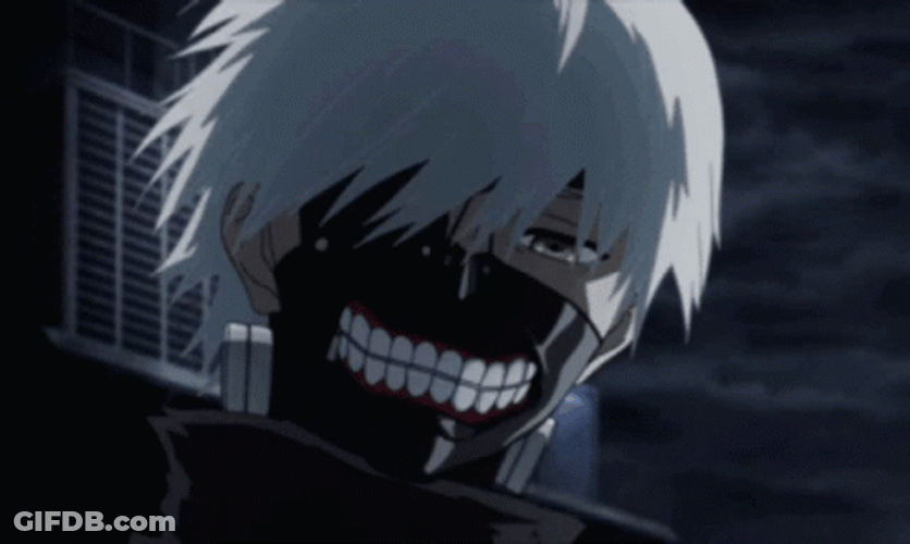 Masked Japanese Anime Kaneki Ken GIF
