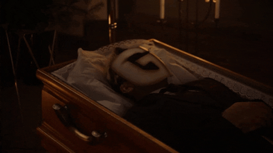 Masked Man Raising Back From The Dead GIF