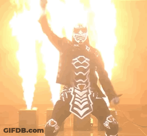 Masked Man Says Well Get The Fuck Out GIF