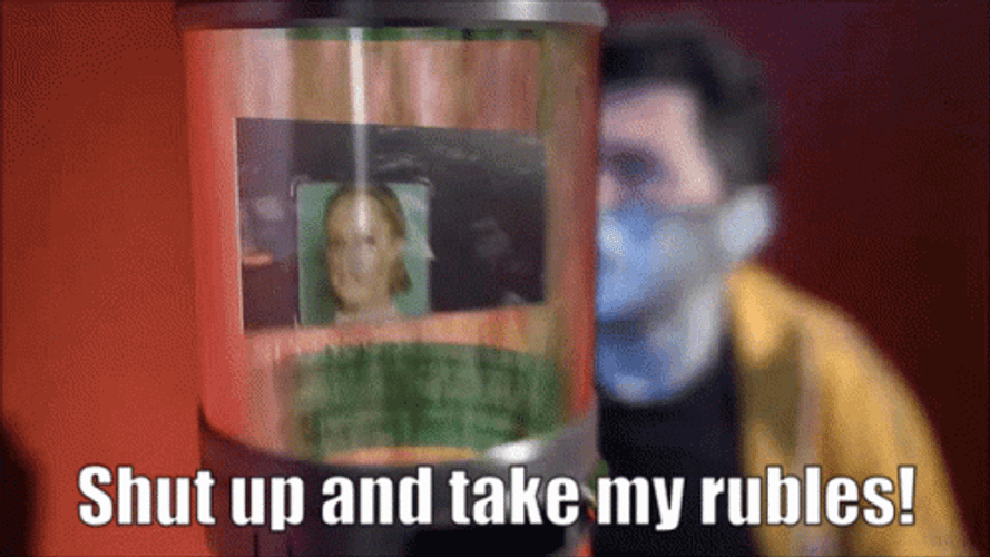 Masked Man Shut Up And Take My Money GIF