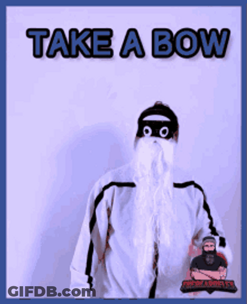 Masked Man Take A Bow GIF