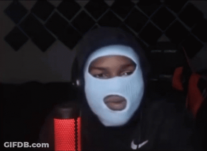 Masked Man Who Cares GIF