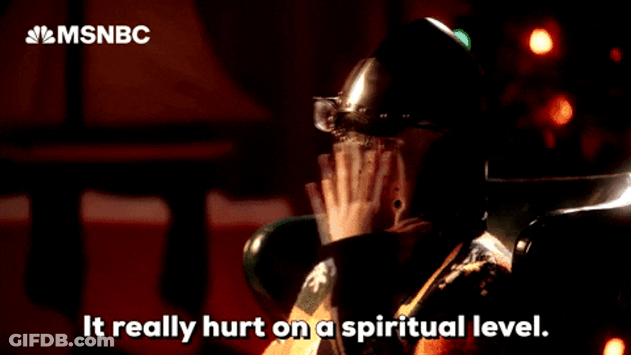 Masked Spiritual Hurt To The Moon Win GIF