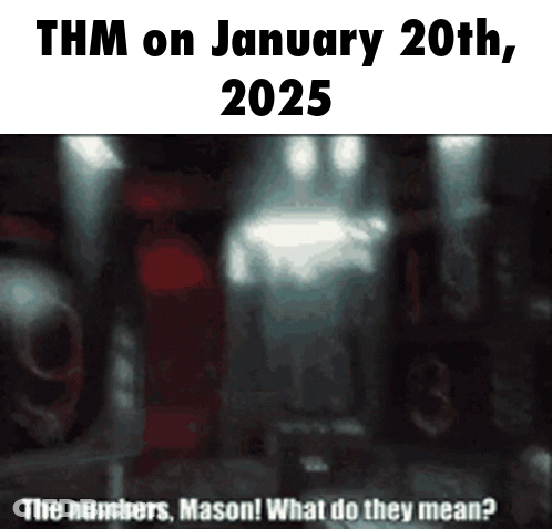Mason And Numbers January 20 2025 GIF