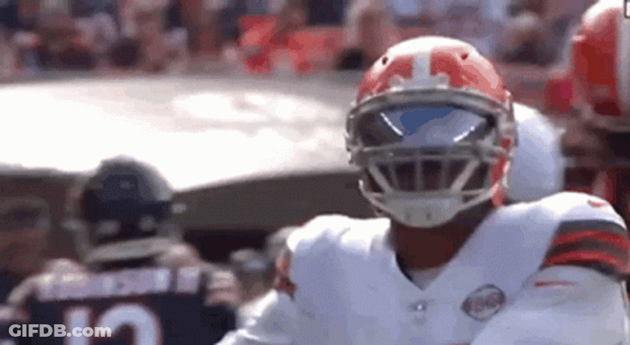 Mason Rudolph Myles Garrett Dancing GIF