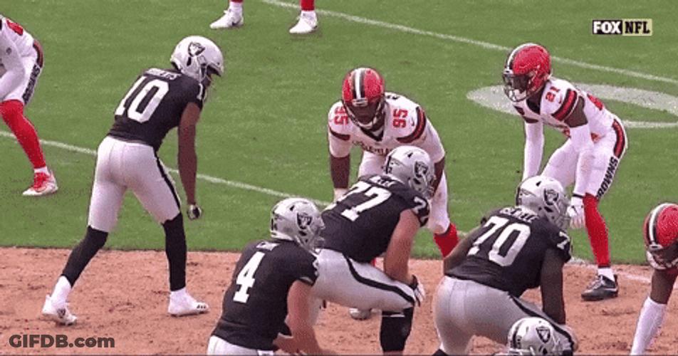 Mason Rudolph Myles Garrett Hardest Hits GIF