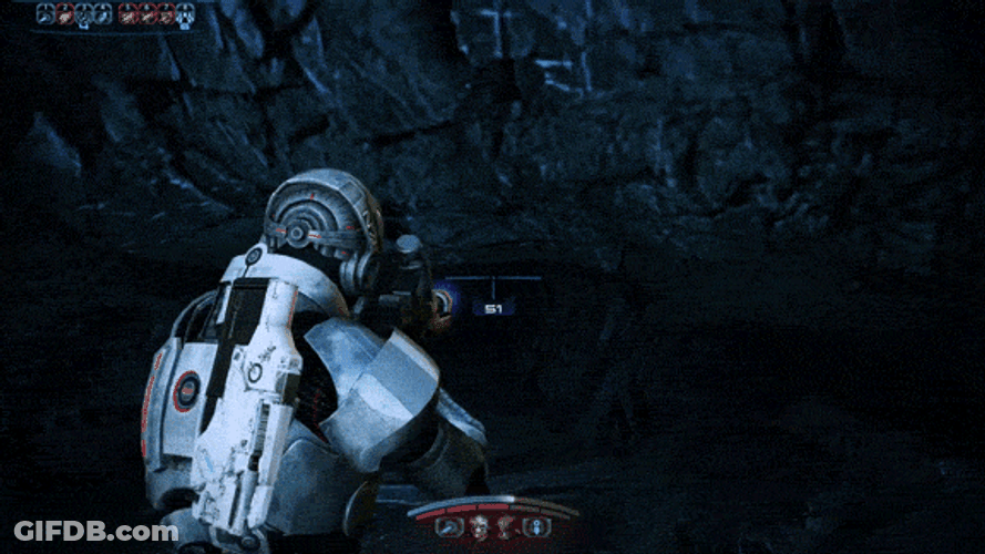 Mass Effect 3 Breakdancing GIF