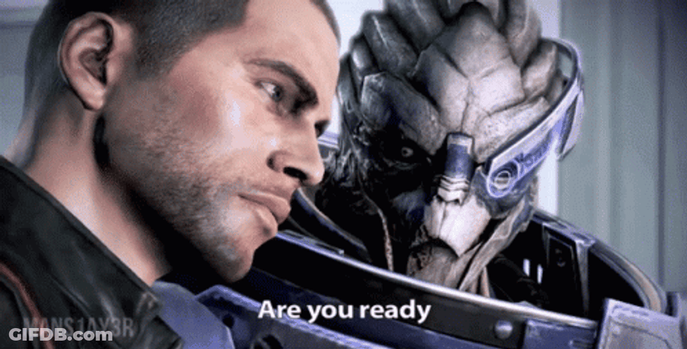 Mass Effect 3 Garrus Sleep GIF