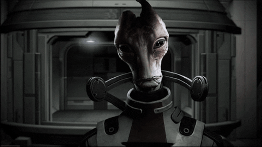 Mass Effect 3 Mordin Solus Nod GIF