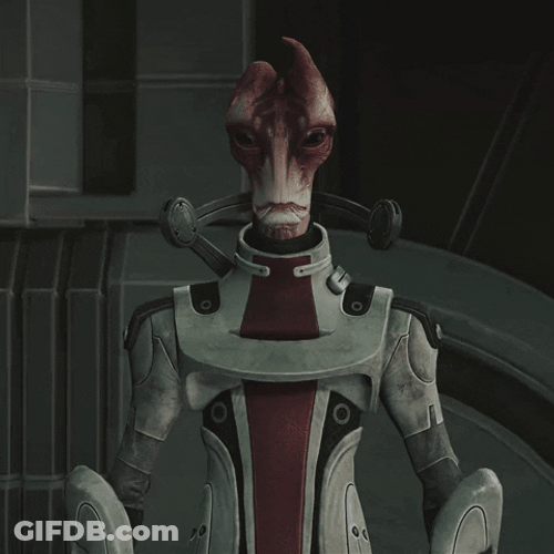 Mass Effect 3 Prothean Inhale Exhale GIF