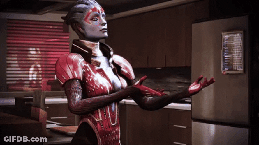 Mass Effect 3 Samara Dance GIF