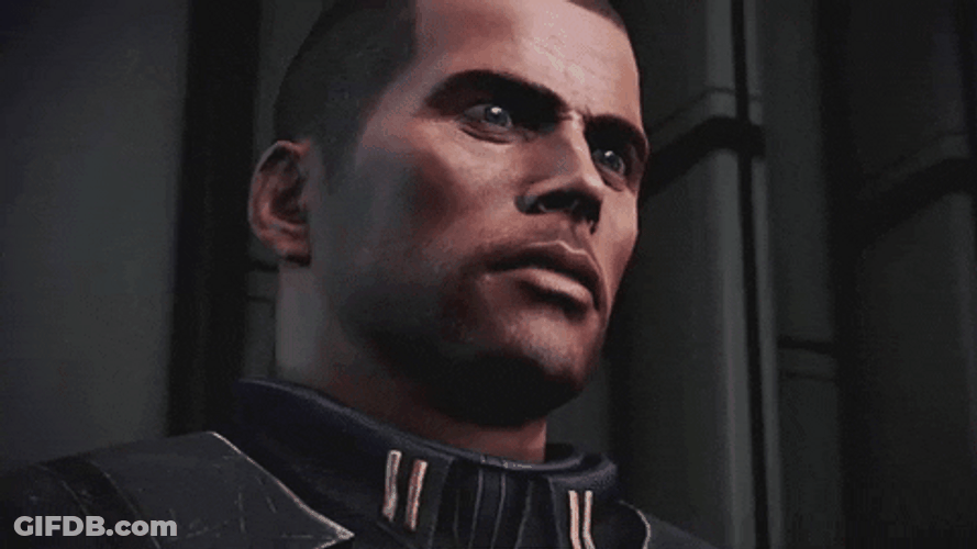Mass Effect 3 Shepard Reapers GIF
