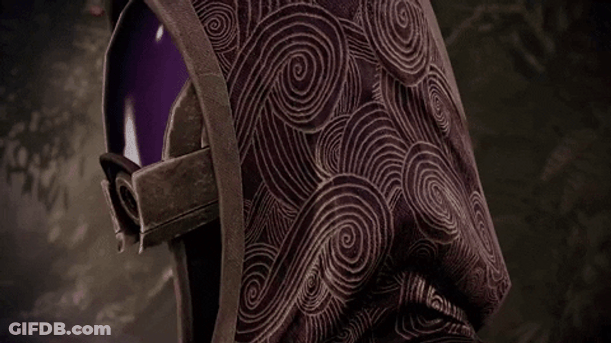 Mass Effect 3 Tali Thank You GIF