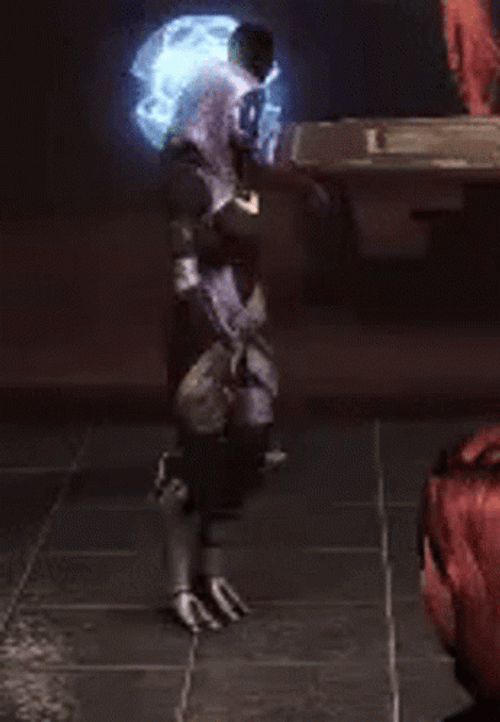 Mass Effect 3 Tali'Zorah Dance GIF